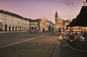 Piazza San Carlo - the most elegant in Turin.