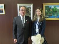 Преподаватель ВолГУ прошла стажировку на базе Секретариата  «Мэров за мир» в Хиросиме