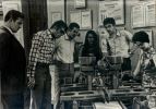 1973 - бельгийская профсоюзная делегация осматривает музей в Доме техники завода Красный Октябрь.jpg
