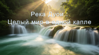 «Река Дуои: весь мир в капле воды» - Хуан Сяоли